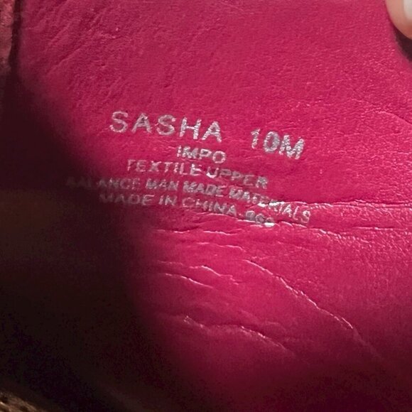 Impo Sasha Cage Faux Suede Burgundy Heels Cutout Stiletto Heel Size 10 - Picture 6 of 7